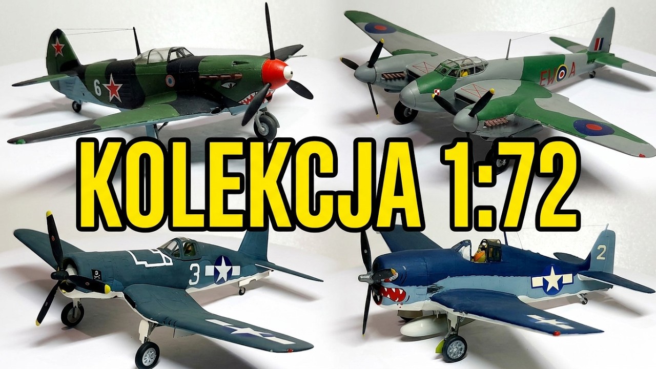 Моя коллекция моделей самолетов 80-х годов в масштабе 1:72.