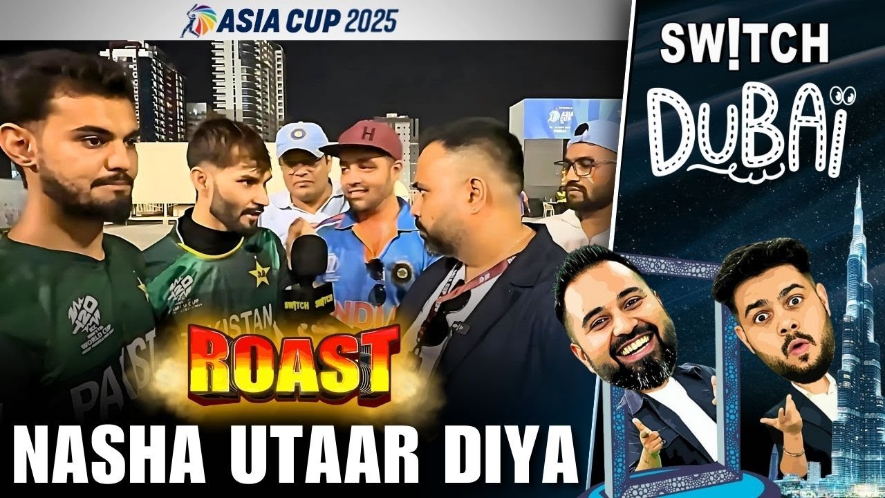 ROAST | Pakistani Fans Reaction | Nasha Utaar Diya😂| Asia Cup 2025 | Dubai | Cricket