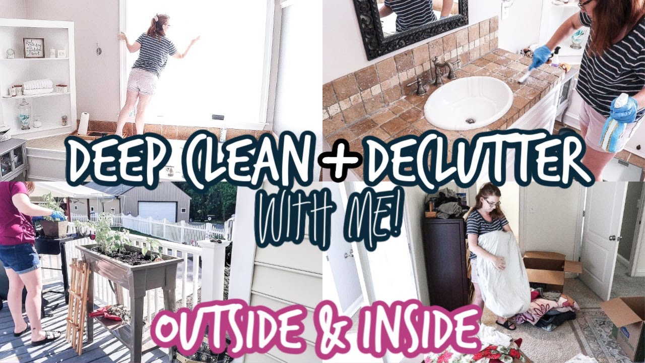 Major Deep Clean & Declutter | Clean With Me 2020 | Inside and Outside Cleaning Motivation