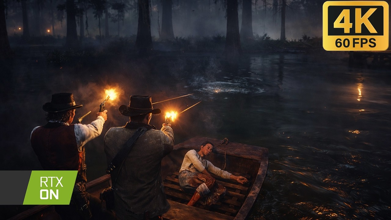 Red Dead Redemption 2 - RTX 5090 Native 4k + All Maxed Graphics Settings Gameplay