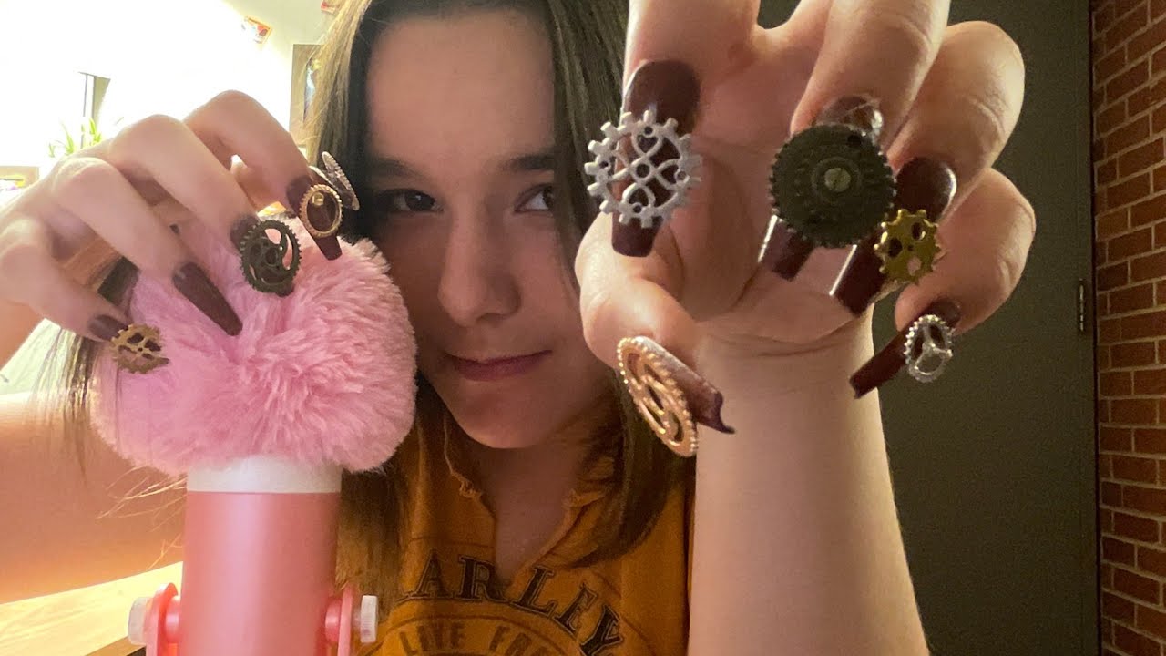 Fast Tingles with Custom Nails 🫠🥰