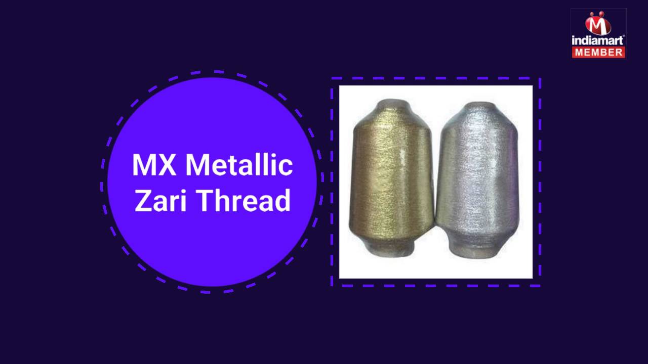 Silver And Metallic Zari Thread by Royal Jari, Surat