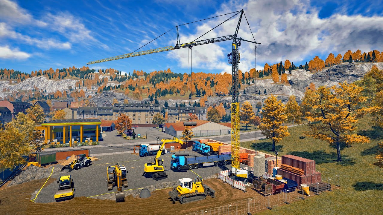 New Construction Simulator 2022 - New Road (2/7) - Germany Map 066 - Bau-Simulator