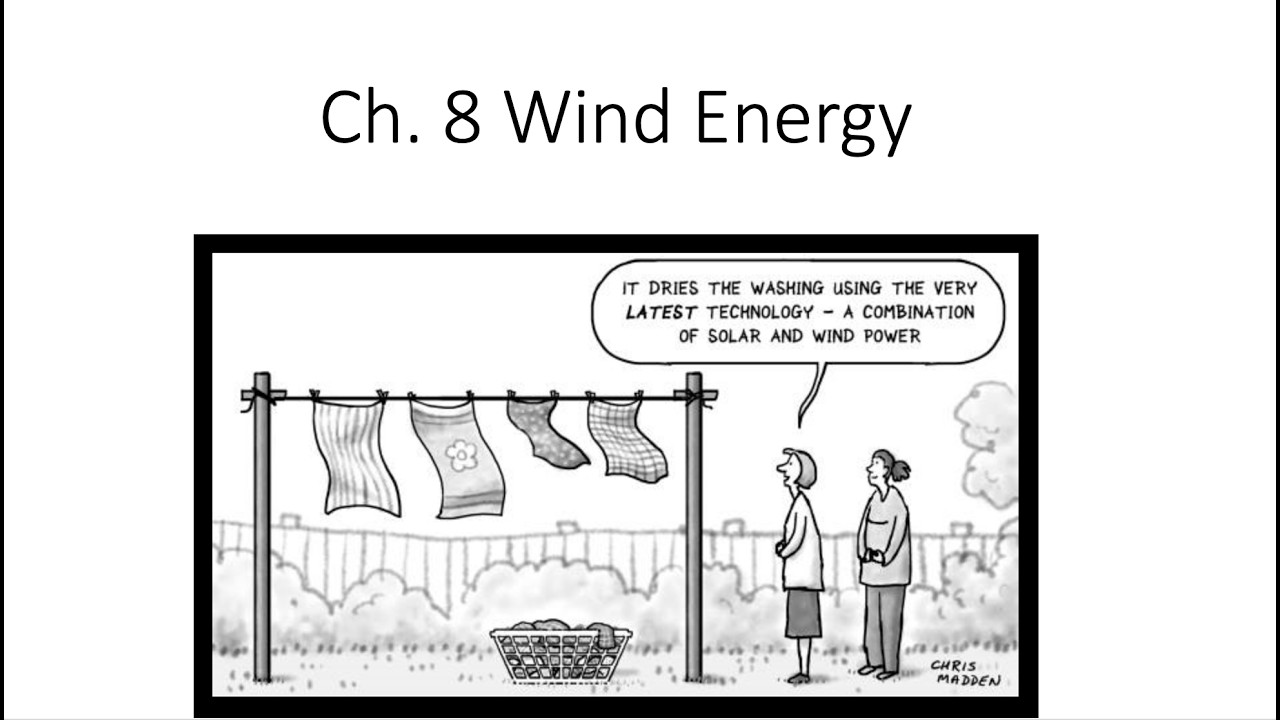 GEOS 5308: Sustainable Energy - Wind Energy
