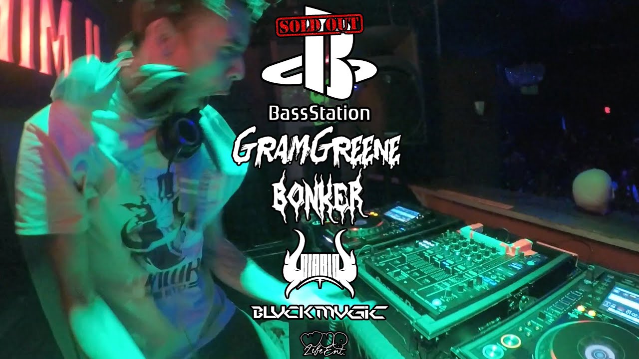 GRAMGREENE LIVE @ BASSSTATION  [SOLD OUT TING]