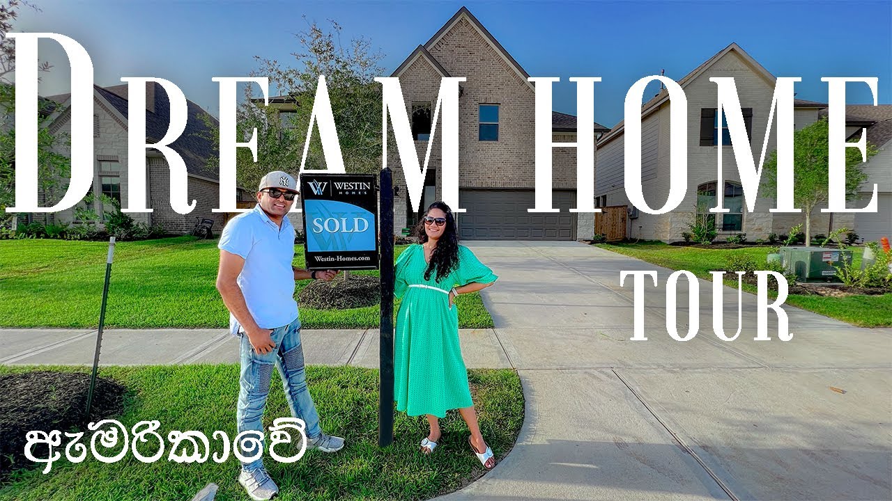 BUYING OUR HALF A MILLION DOLLARS DREAM HOME || ඇමරිකාවේ අපේ සිහින නිවහන || BRAND NEW HOME TOUR