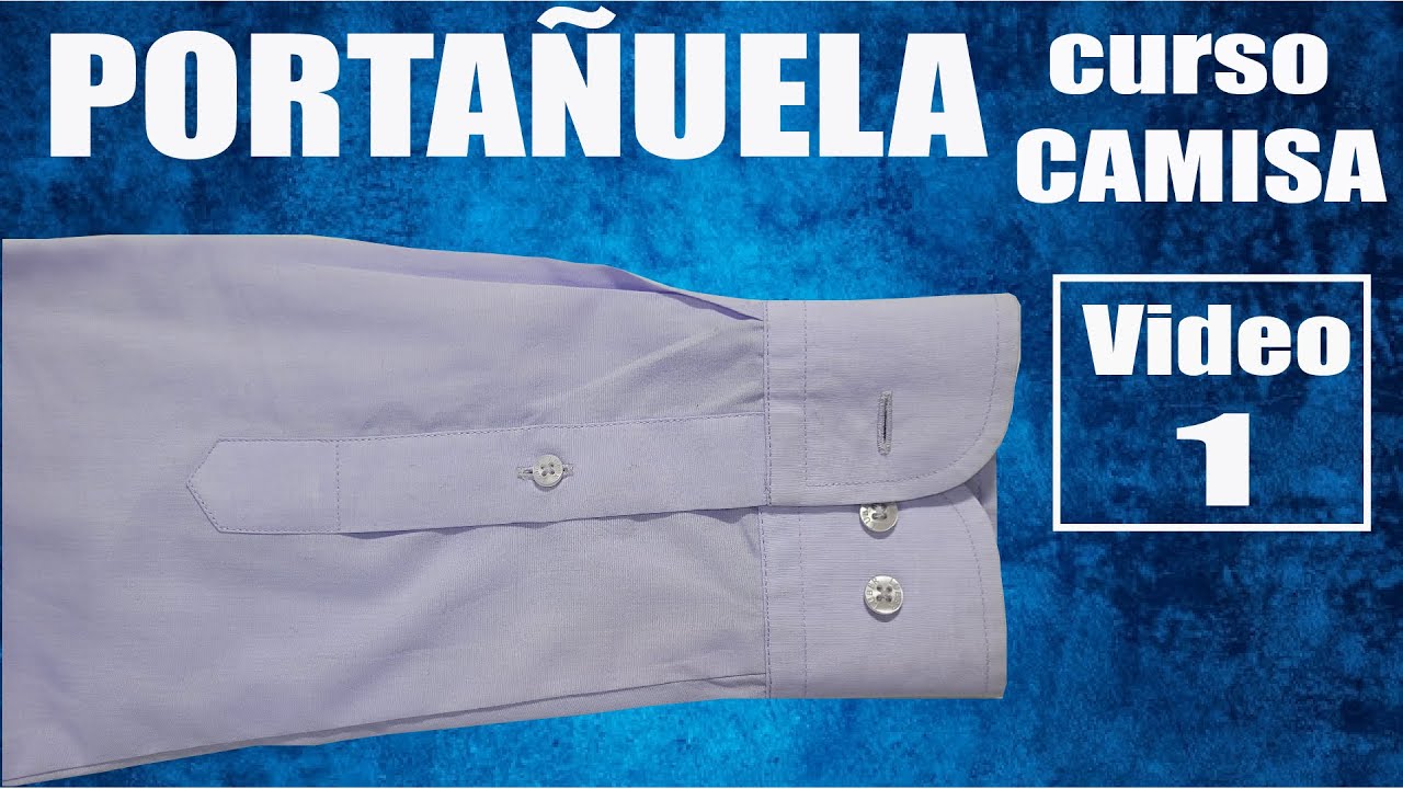 Confecciona tu camisa: curso intensivo cómo hacer la PORTAÑUELA 🚀👔Video 1 de 4