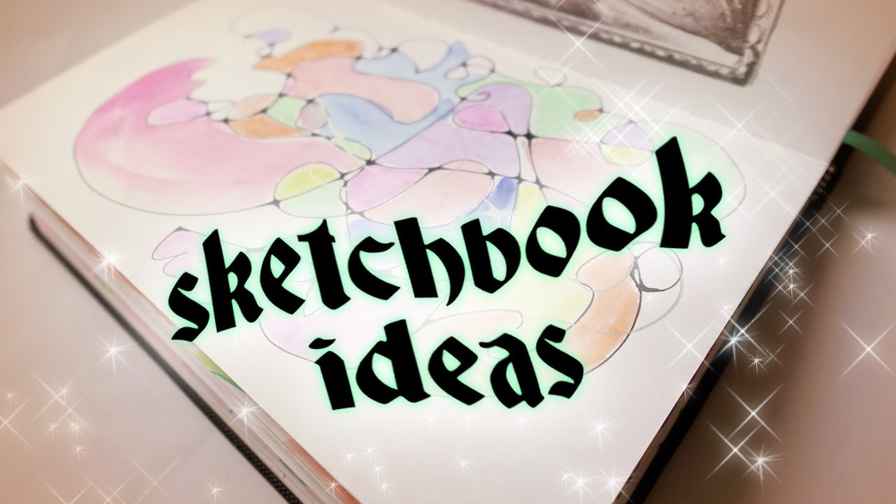 sketchbook ideas, ep. 2 🍄 drawing + painting activities to inspire your creative flow! #art