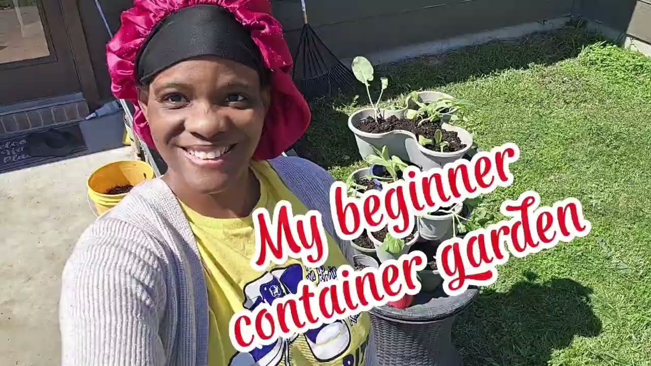 Let's  try 5 gallon Container Gardening in my Texas backyard VLOG