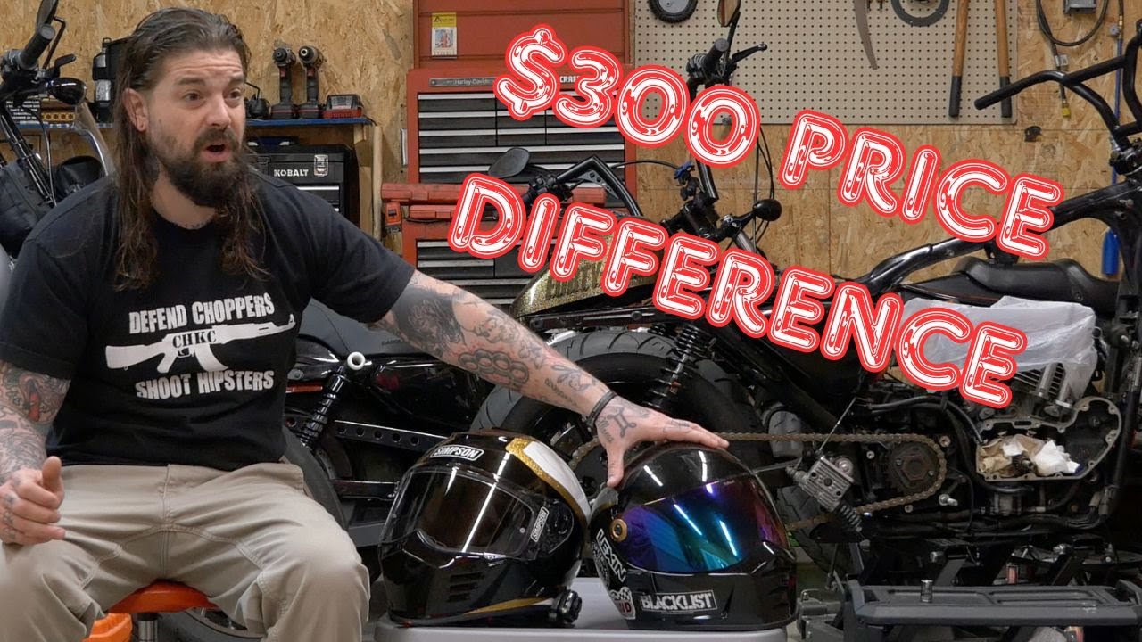 Is a SIMPSON helmet worth $300 more than a Biltwell? (SIMPSON Ghost Bandit Review)