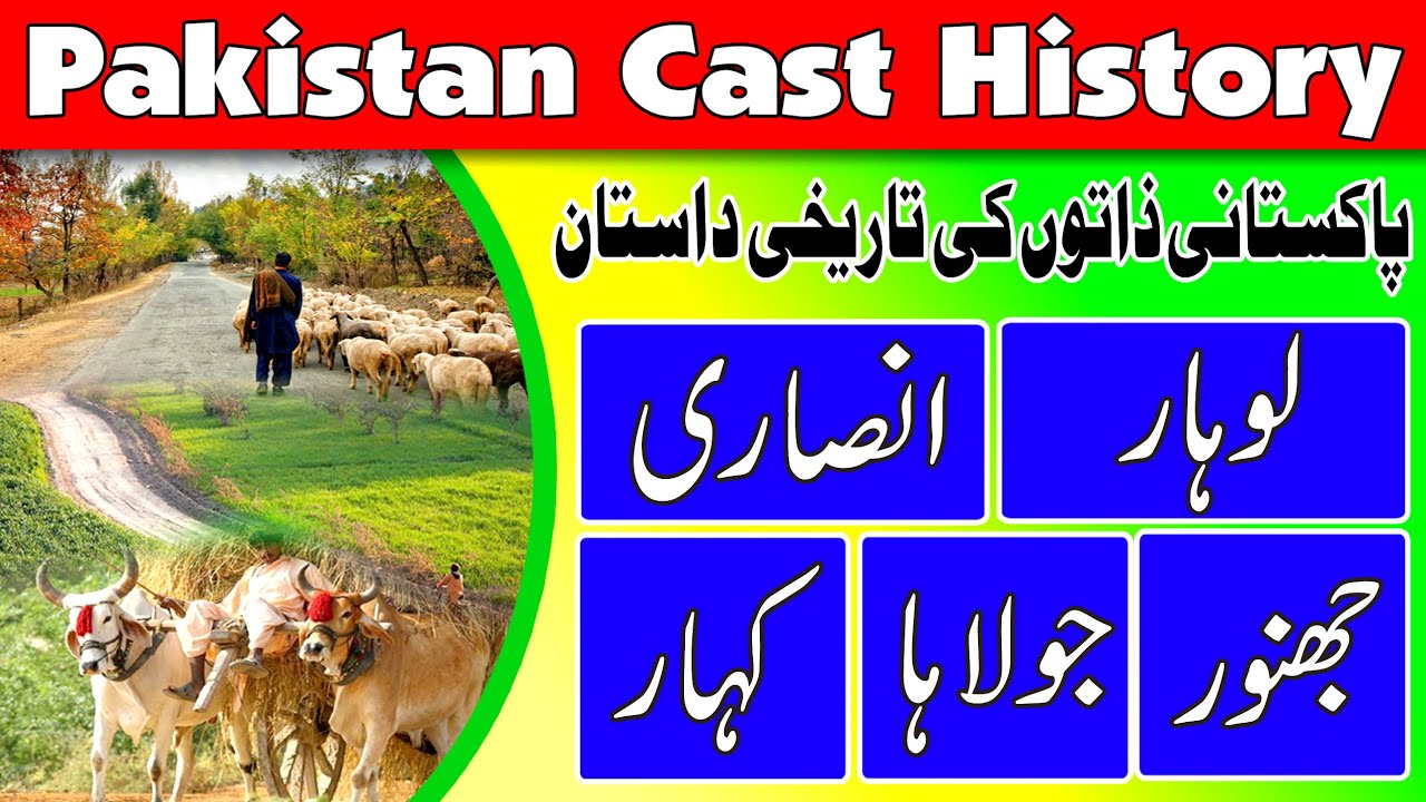 Pakistani Cast History || Lohar ||Jhnore || Ansari || Julaha || Kehar Caste History