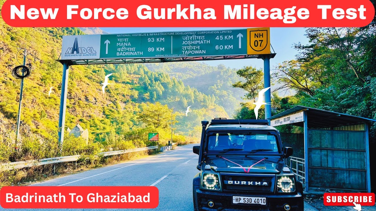 Force Gurkha 4x4 Mileage SHOCKING Result! 🔥  😳 Badrinath to Ghaziabad Full Drive Experience | Ep-6