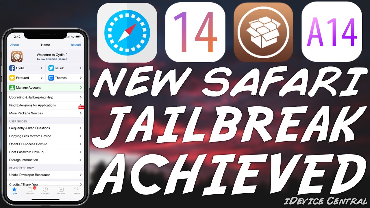 Major JAILBREAK NEWS: Safari JAILBREAK Achieved (A12 Too) + MAJOR Security Risk (iOS 14.0 - 14.3)