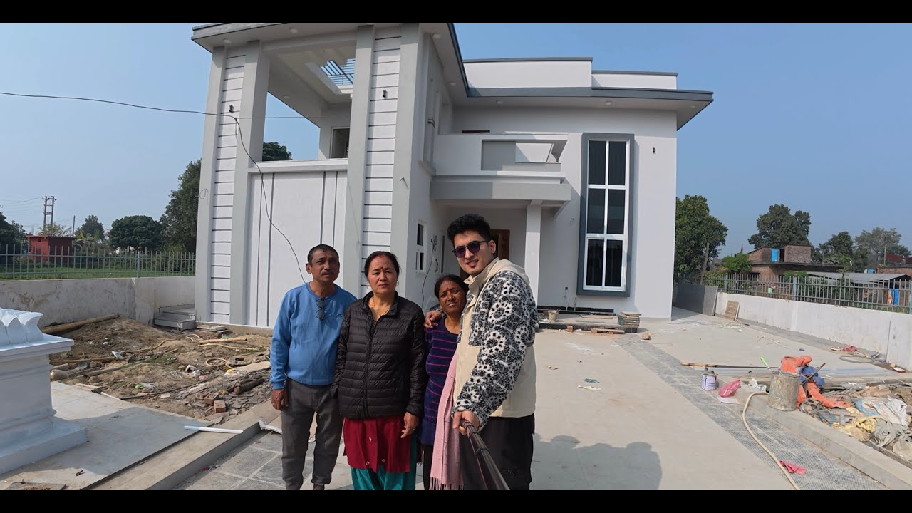 Our Dream Home in 🇳🇵#nepal / First 1️⃣ Part 80% Done!