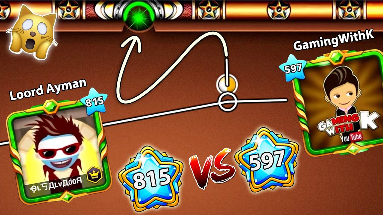 Loord Ayman VS GamingWithK - INSANE TRICKSHOTS 2022 - 8 Ball Pool