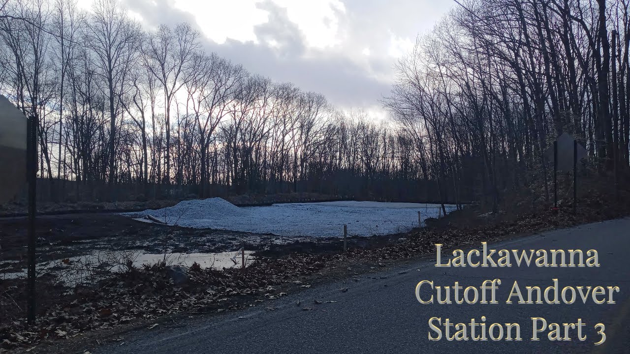 Lackawanna Cut Off Andover Station Progress Video #3