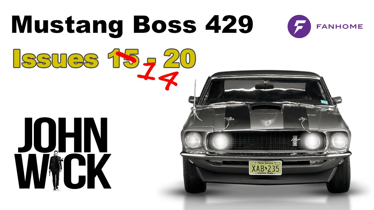 John Wick Mustang 1/8 Build | Fanhome/DeAgostini — Pack 5