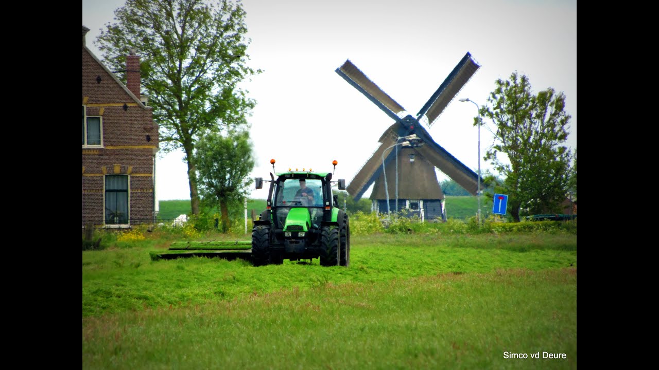 *HD* Deutz-Fahr Agrotron 85 mk3, First cut 2014