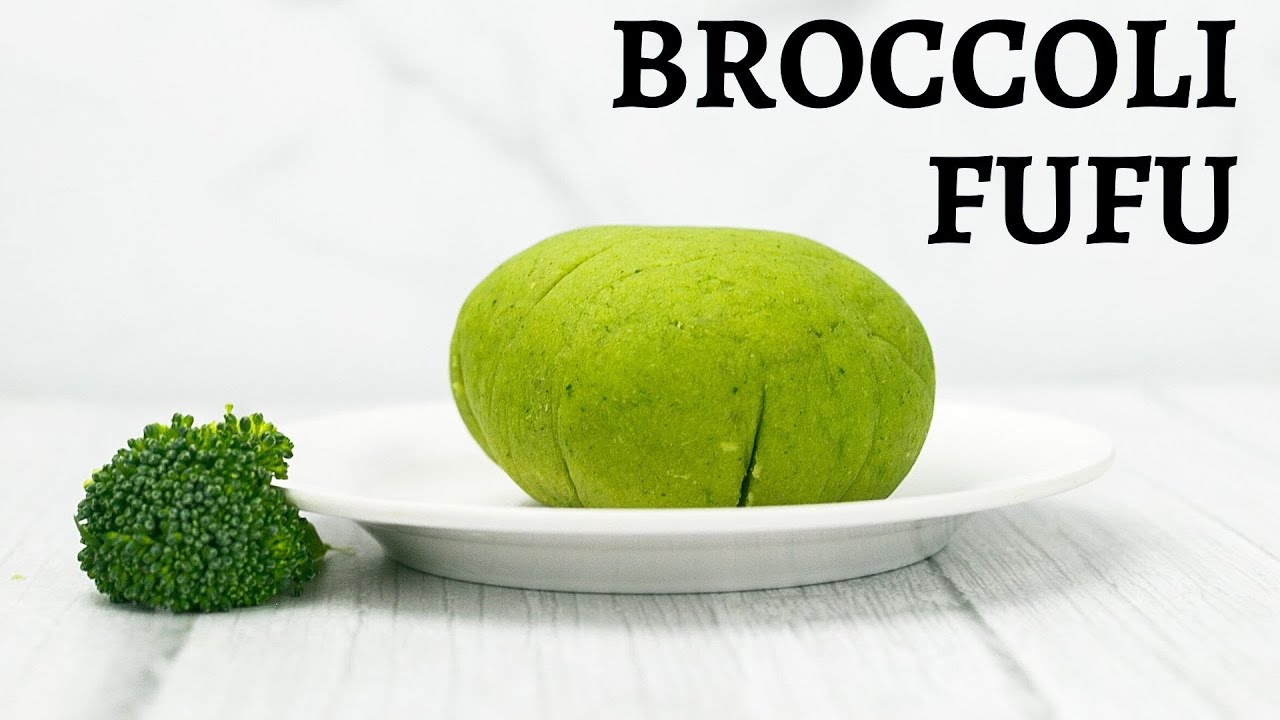 Broccoli fufu || How to make Broccoli fufu || Low carb diet || Gluten-free diet