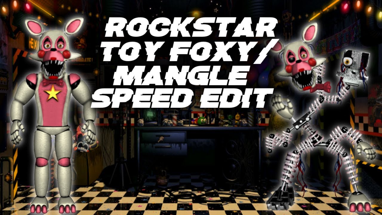 Rockstar Toy Foxy/Mangle [FNaF | Speed Edit]