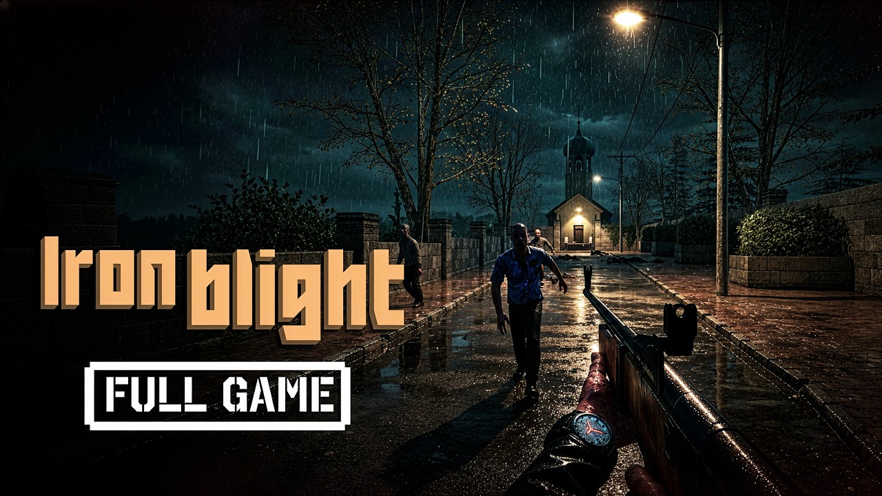 Iron Blight | FULL HORROR GAME - No Commentary