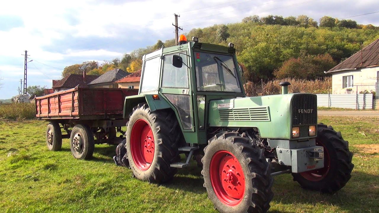 Tractor Fendt Farmer 108LS Turbomatik-cuplare la remorcă