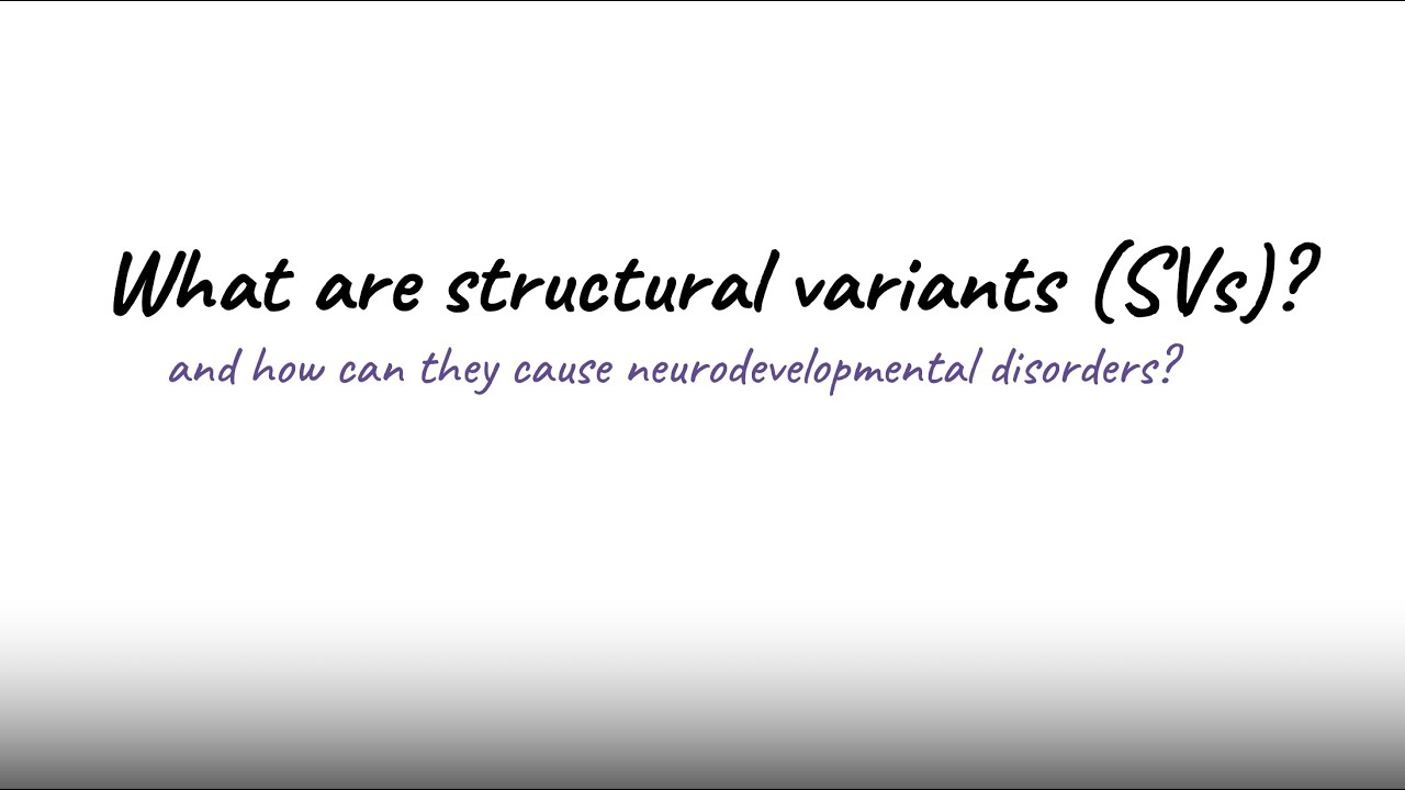 What are genetic structural variants? (subtitles available!)