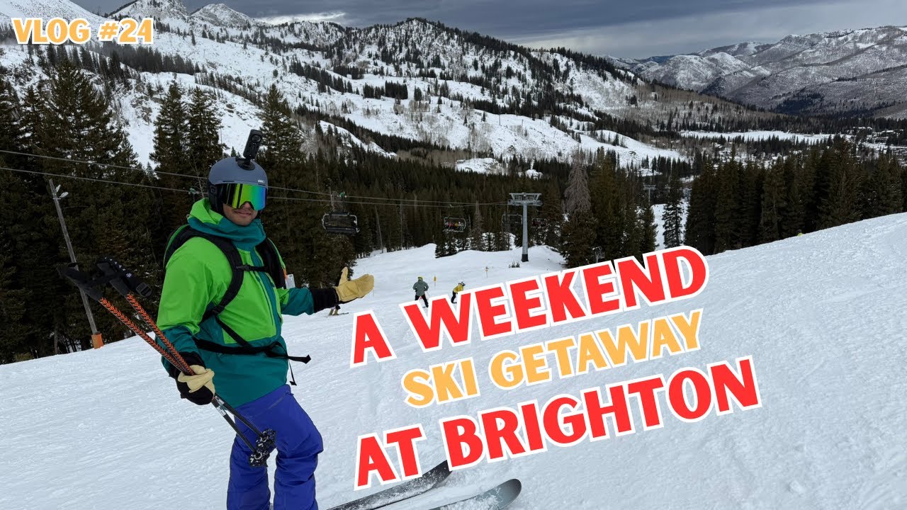 Vlog #24 | A Weekend Ski Getaway at Brighton