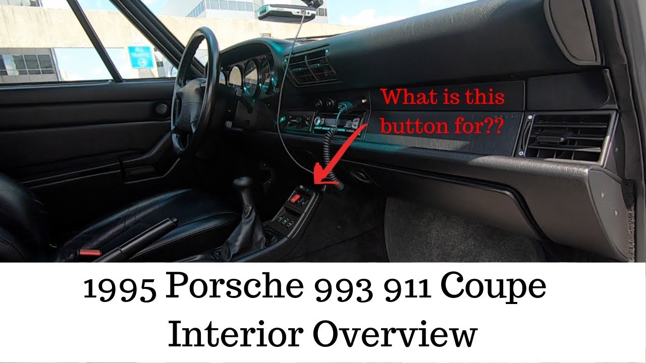 Porsche 993 911 Coupe Interior Overview