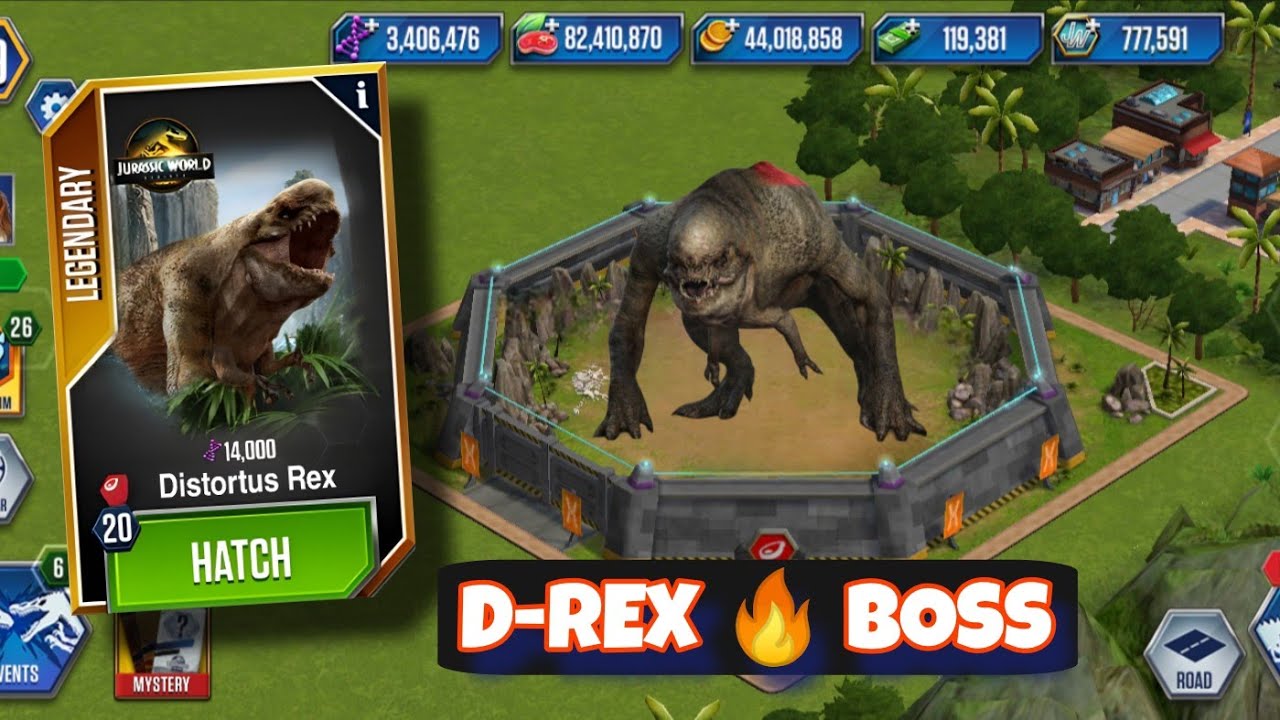 D-REX 🔥 BOSS BATTLE | Ultimate Hybrid Dominates! 🦖💥