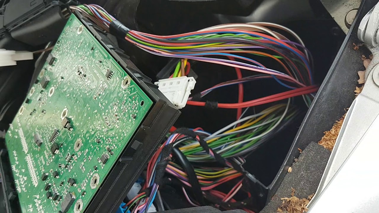 Sam module Repair Mercedes W203 cdi part 1 diagnosis whith Delphi