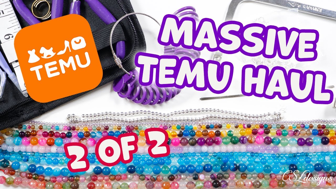 What I Got VS. What I Ordered from Temu ⎮ Massive haul part 2 of 2 ⎮ AD