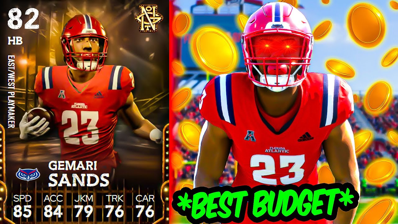 The BEST BUDGET CARDS In College Football 26!