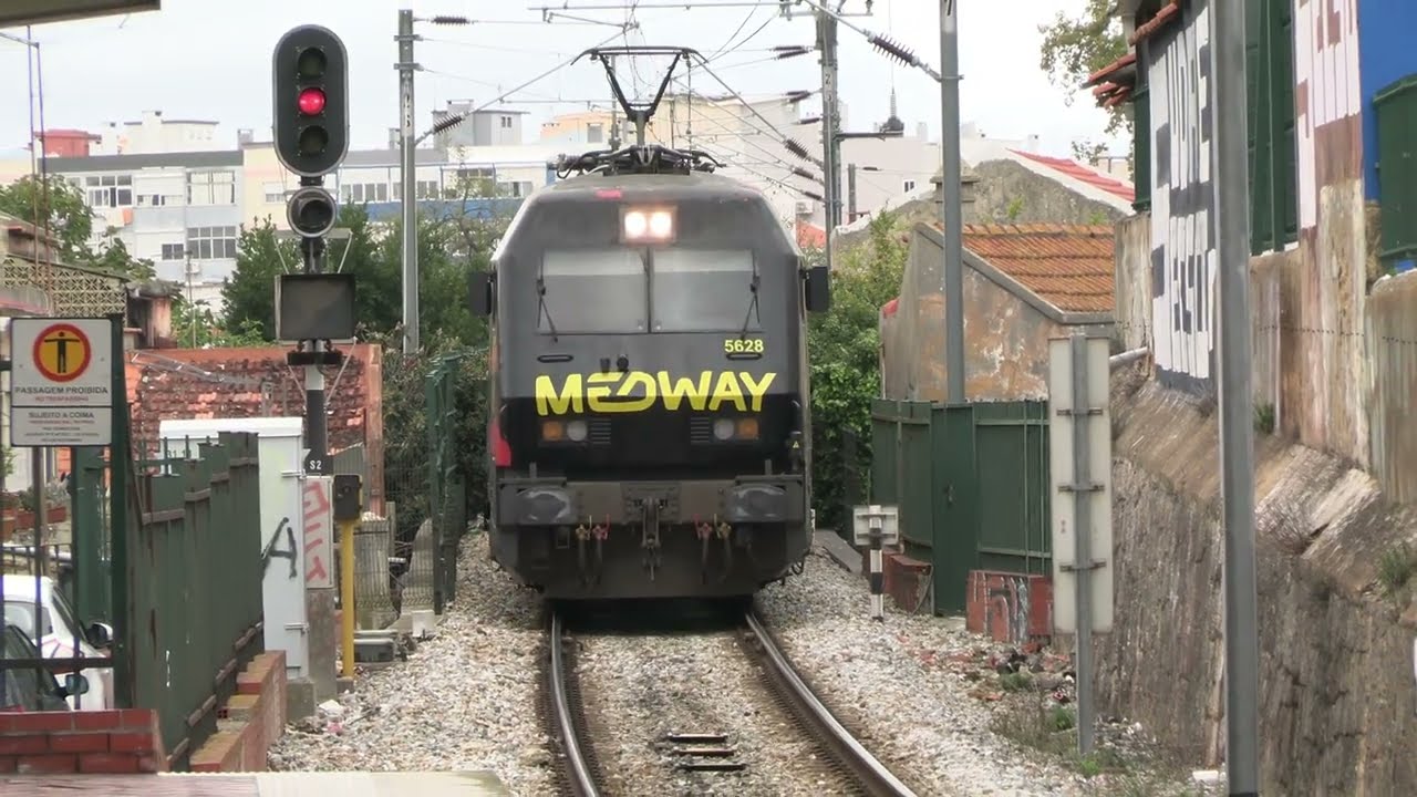 Comboios de amoníaco com Medway's 5600 - Linha do Sado e Muge - 2024 e 2025