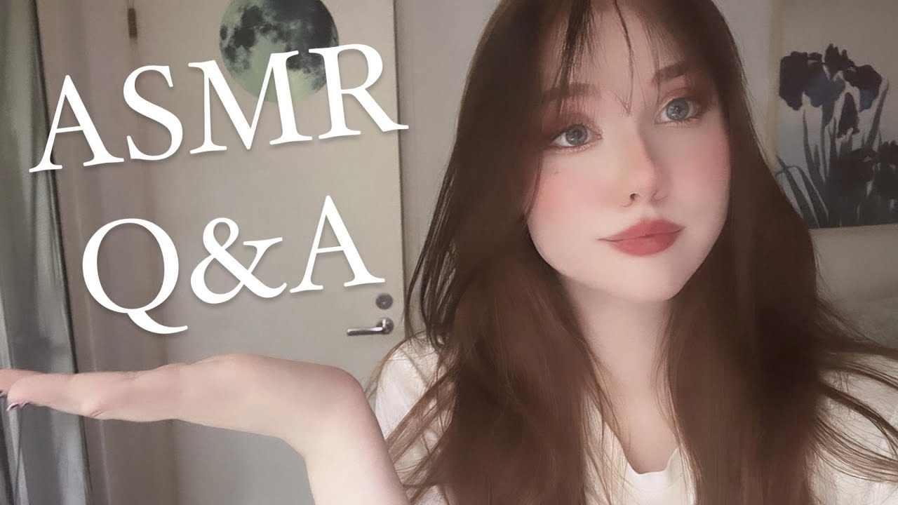 super rehellinen Q&A... || asmr 🎤🤍