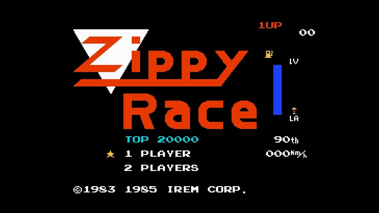 [NES] Zippy Race longplay