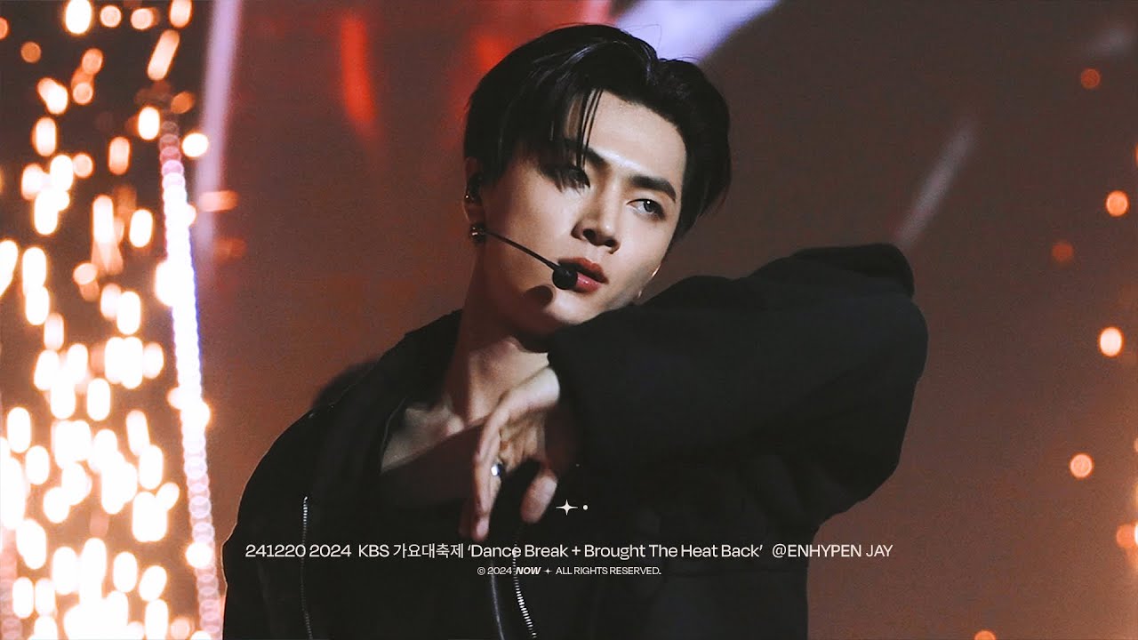 241220 Dance Break + Brought The Heat Back 엔하이픈 제이 ENHYPEN JAY FOCUS FANCAM@ 2024 KBS 가요대축제