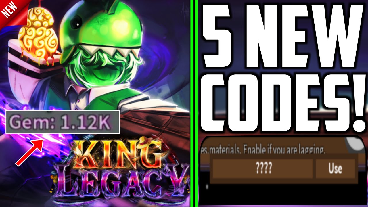 ✨NEW✨KING LEGACY CODES - KING LEGACY CODES 2023 - ROBLOX KING LEGACY CODES - KING LEGACY