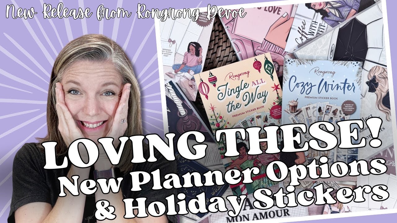 Loving These! || New Planner Options & Holiday Stickers || Rongrong Devoe