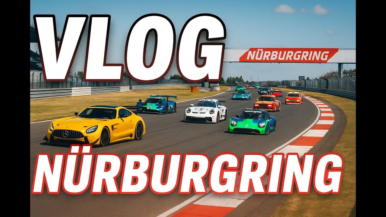 Pornesc M4 la Nurburgring. Am fost la curse de mașini.