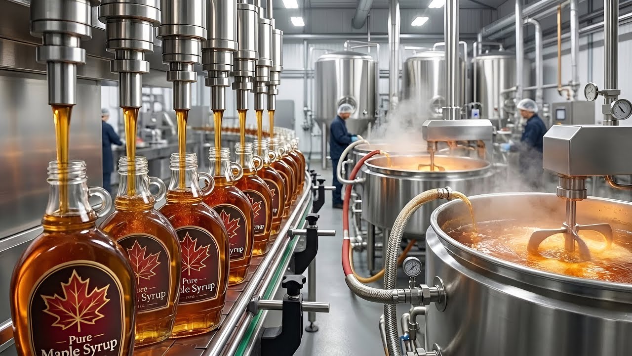 How Maple Syrup Is Made | From Tree Sap to Bottle
