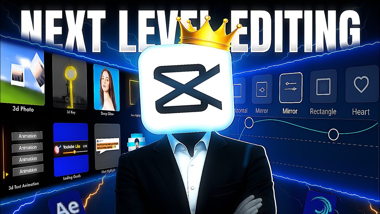 🔥 7 Insane CapCut Effects 🤯 That&rsquo;ll Instantly Make You Edit Like a Pro on Mobile!