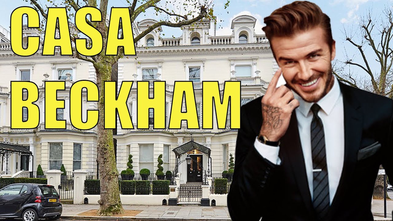 La CASA 🏠 de David BECKHAM futbolista inglés ⚽ | Localizamos su mansión en LONDRES