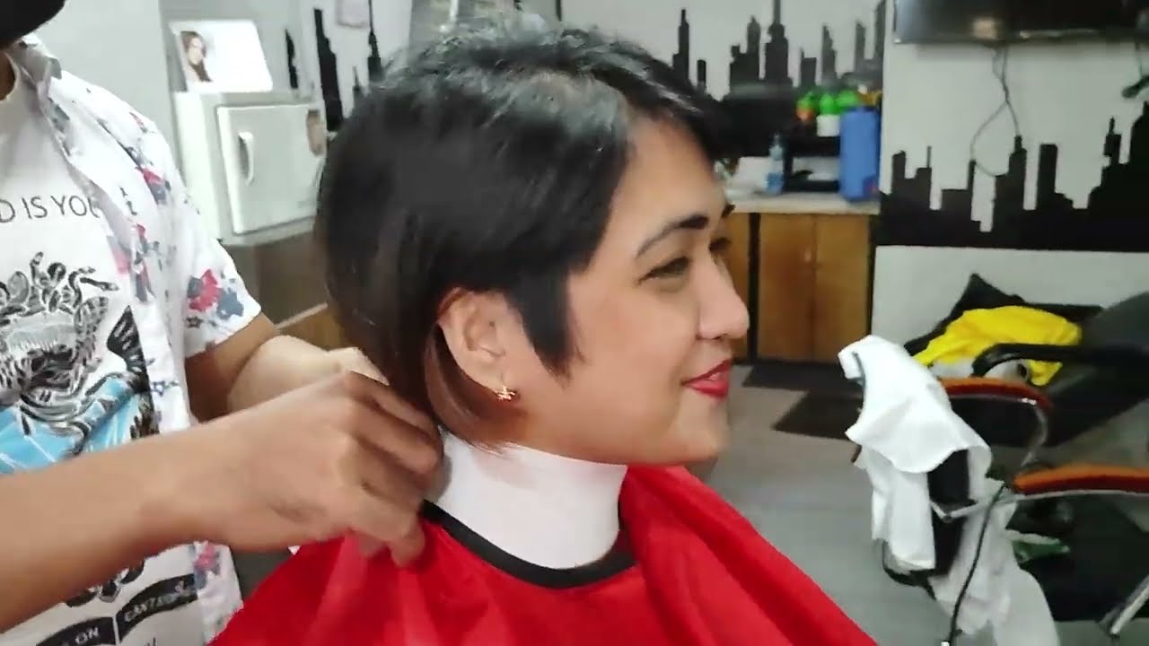 Danica ask for trim her hair