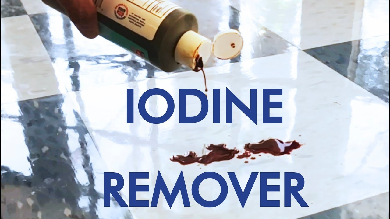 REMOVE IODINE - Titanium Iodine Remover by Ultra Chem Labs