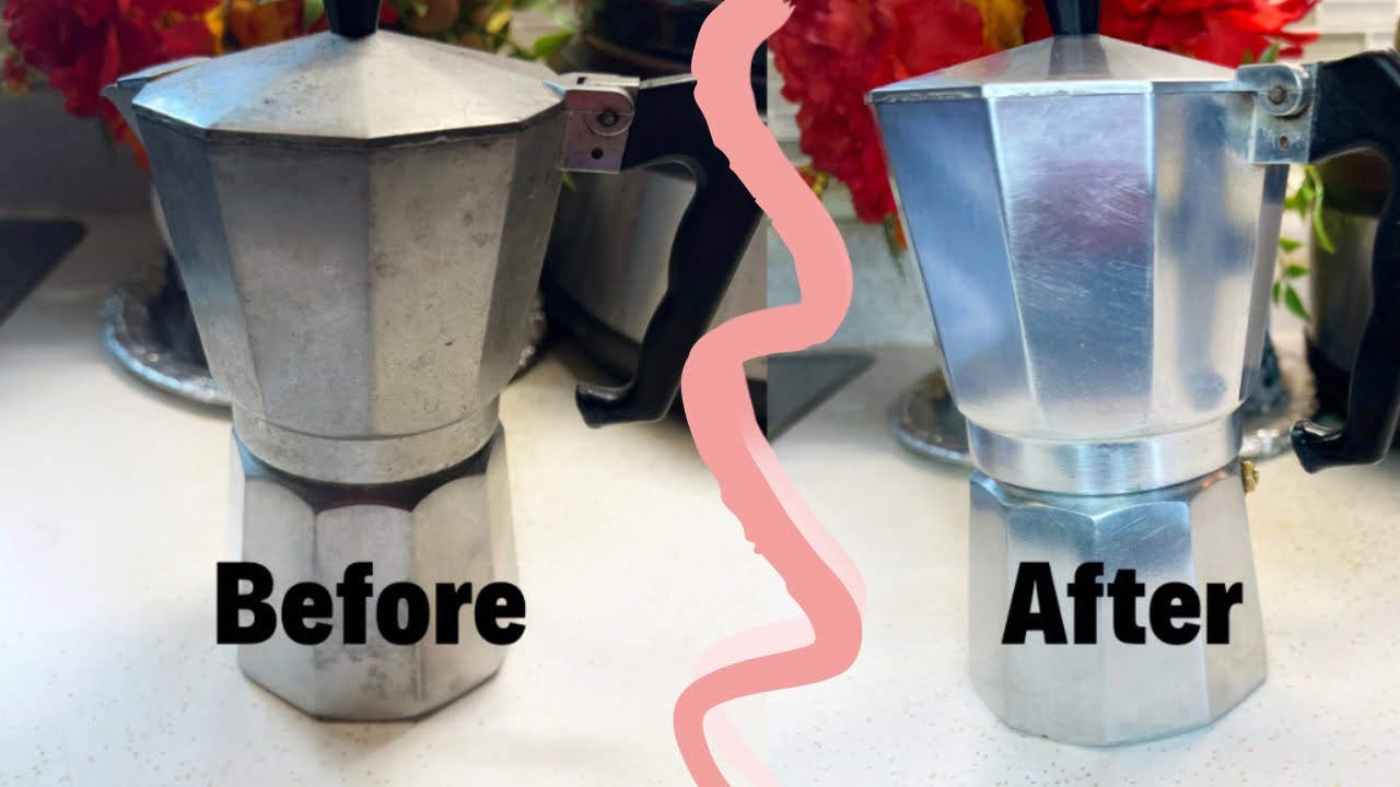 CLEANING A MOKA POT / CAFETERA   #Howtocleanmokapot #HowtocleanaCafetera #cleaningtips