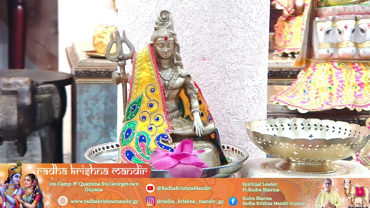 RADHA KRISHNA MANDIR GUYANA, Sunday Morning Satsang, February ,8th 2026.