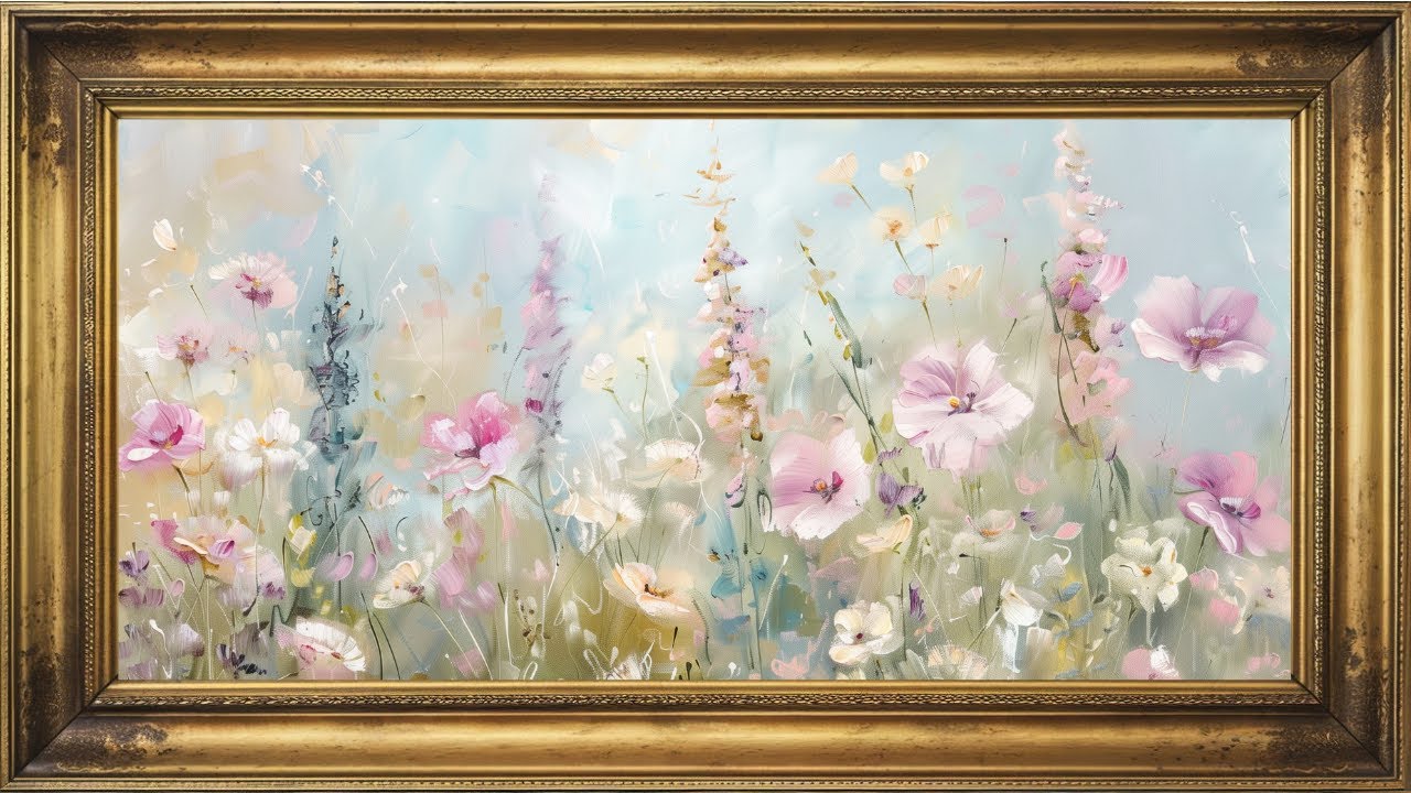 FLORAL AND BOTANICAL TRENDING WALLPAPER | 4K FRAME TV ART | FLORAL ART SCREENSAVER FOR YOUR TV