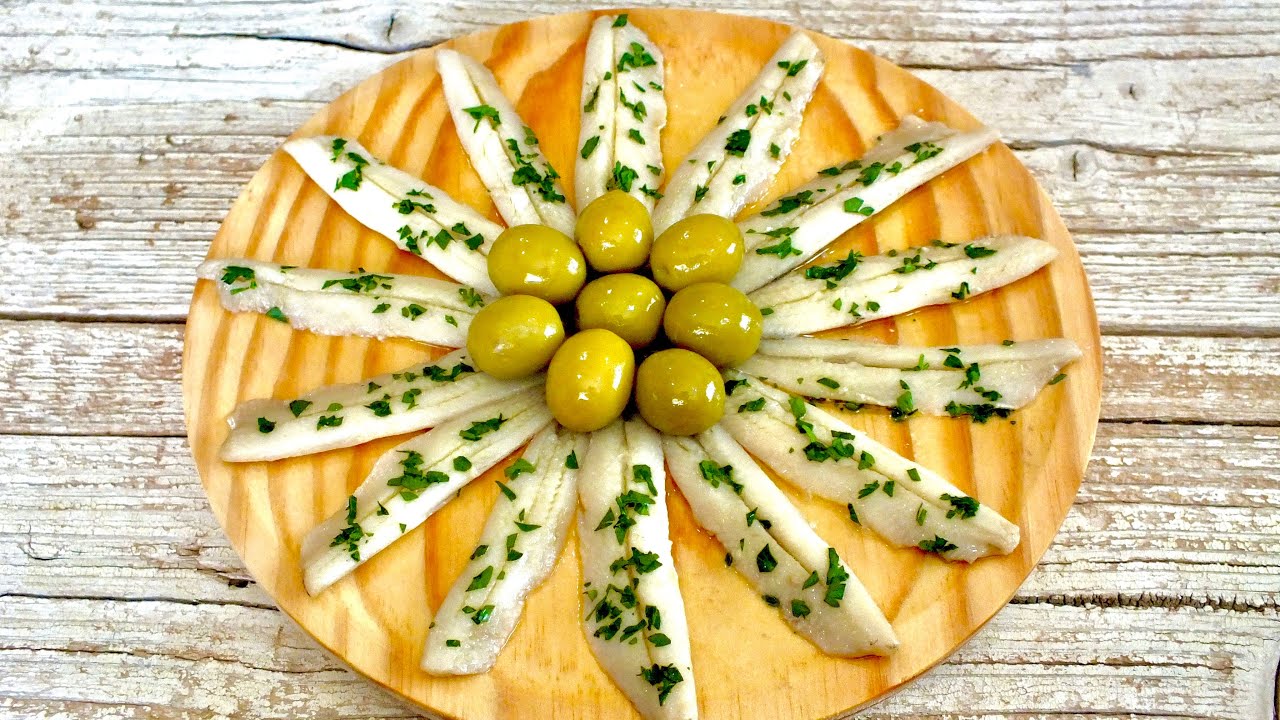 BOQUERONES EN VINAGRE BLANCOS Y DUROS - RECETA ANTIGUA, LA DE SIEMPRE