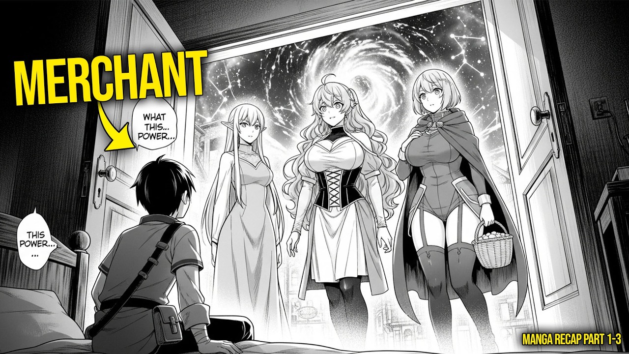 Isekai'd Merchant Travels Between Worlds Gathering Supplies & Lives A Rich Slow Life - Manga Recap